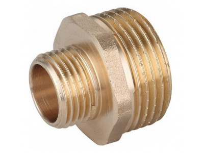 Mosadzná redukovaná vsuvka 3/4" x 1" PN16